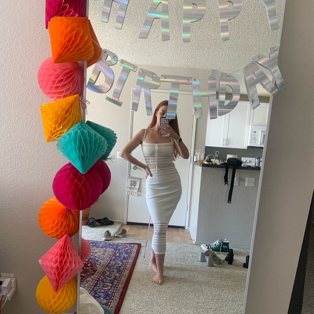 House of CB Gia Knit Midi Dress